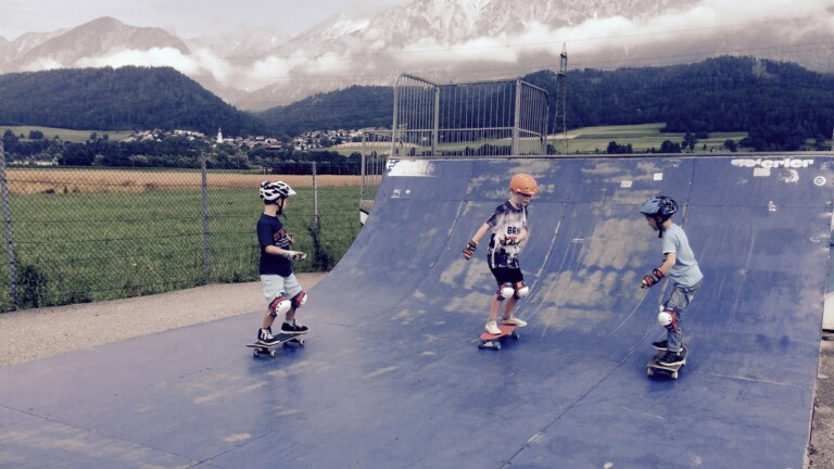 Skateplatz Wattens Halfpipe